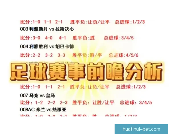 精准足球比分预测策略揭秘，助你提高竞猜命中率和胜率